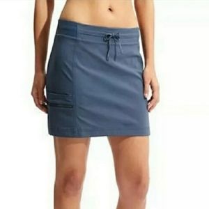 Athleta sz 12 Trekkie Hiking Skort Iron Blue